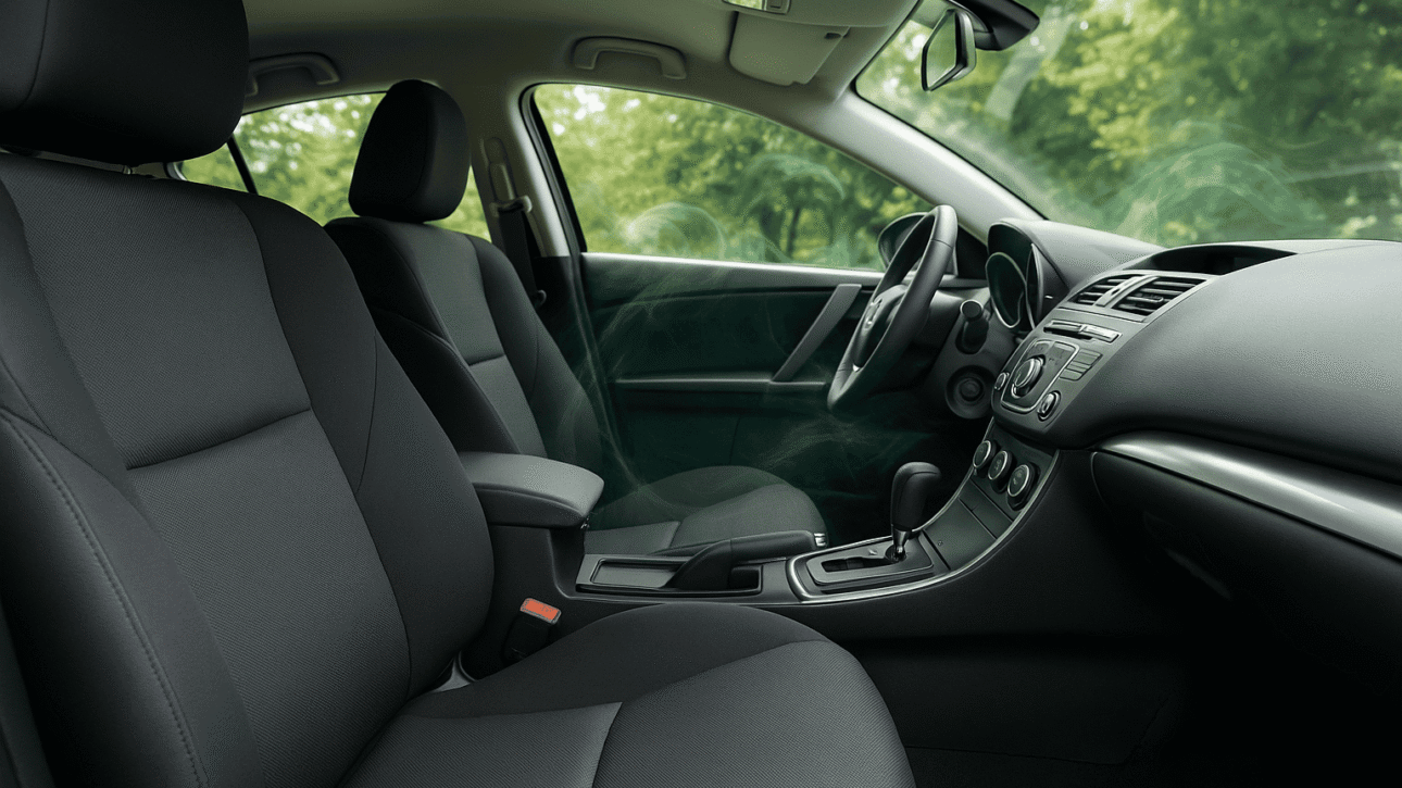 Kvapų šalinimas automobilyje